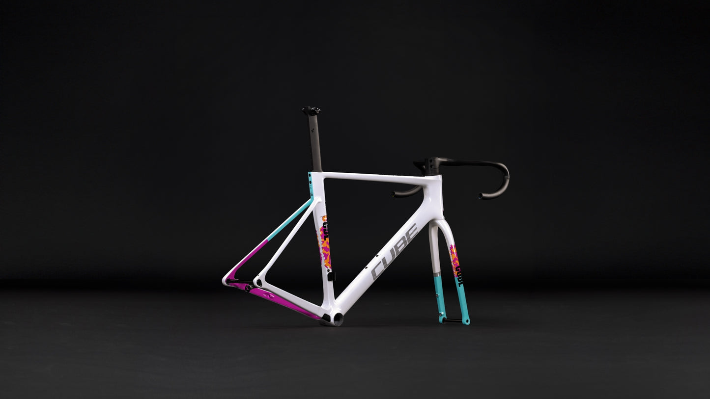 Cube Litening AIR C:68X Frameset graphic´n´white 2027