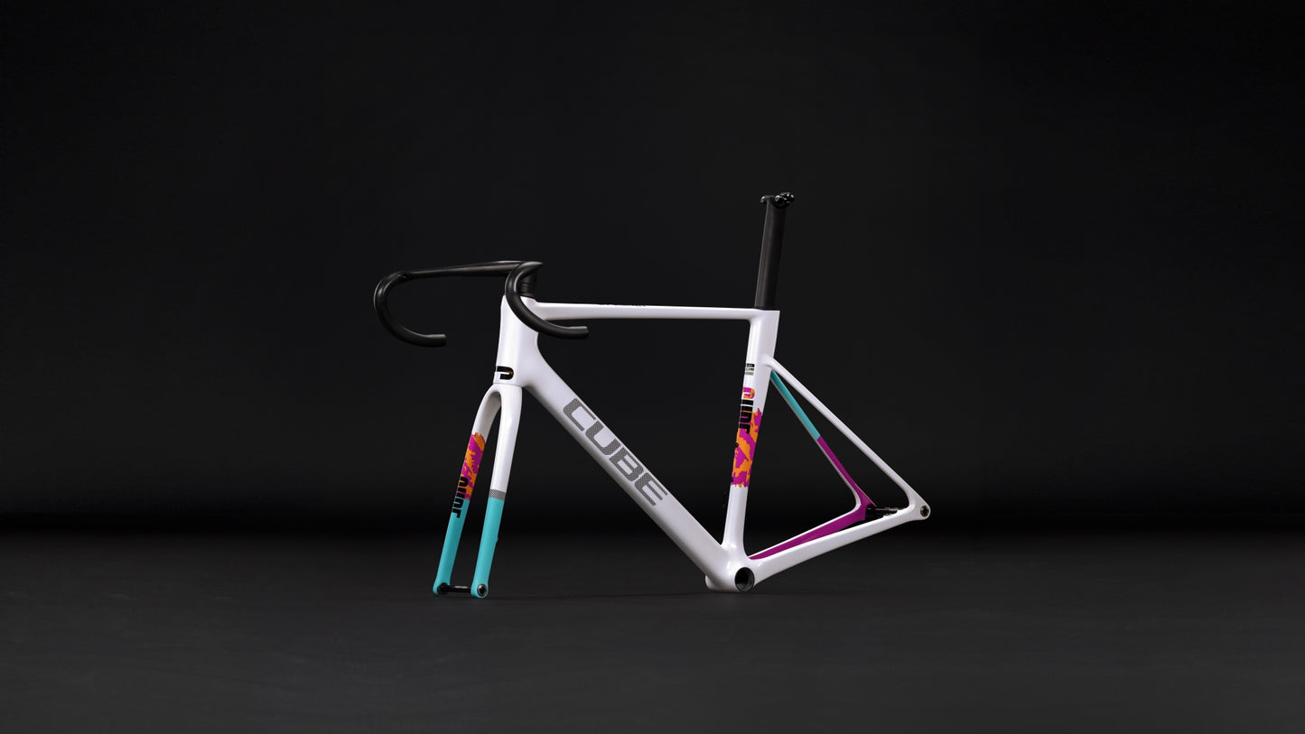Cube Litening AIR C:68X Frameset graphic´n´white 2027