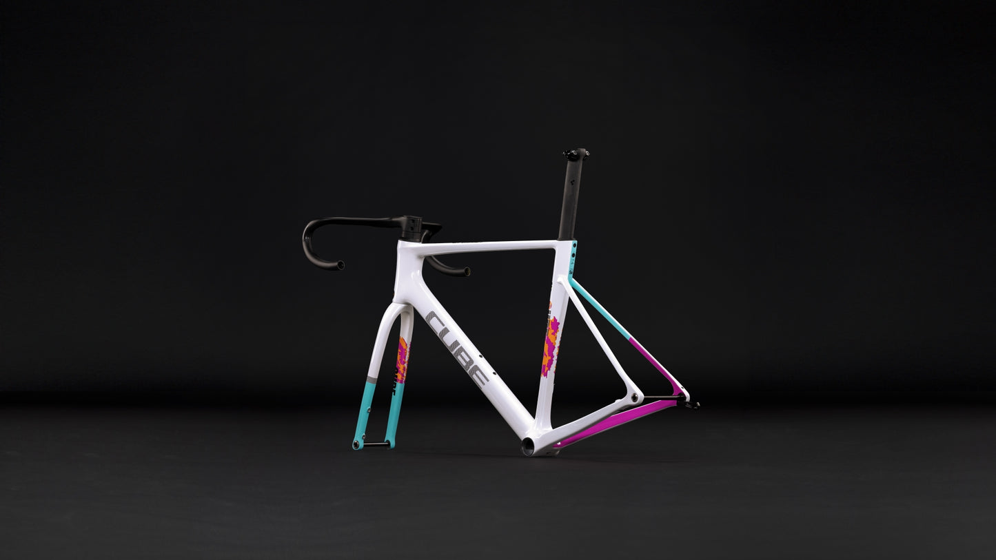 Cube Litening AIR C:68X Frameset graphic´n´white 2027