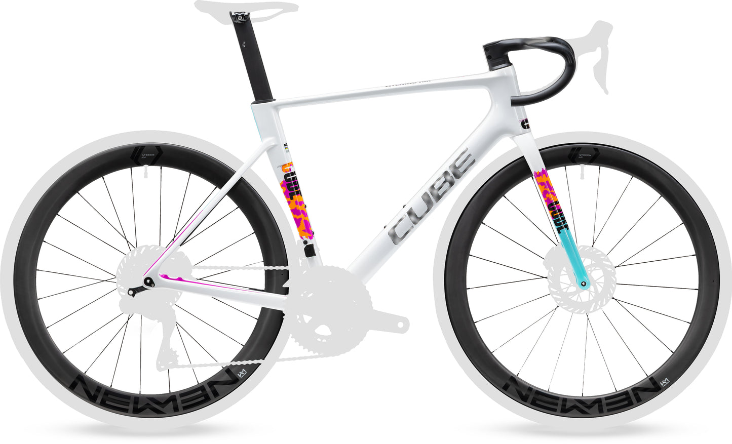 Cube Litening AIR C:68X Frameset graphic´n´white 2027