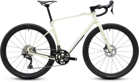 CUBE Nuroad C:62 Pro Gravelbike 2027 in mellowyellow und lilac, Seitenansicht