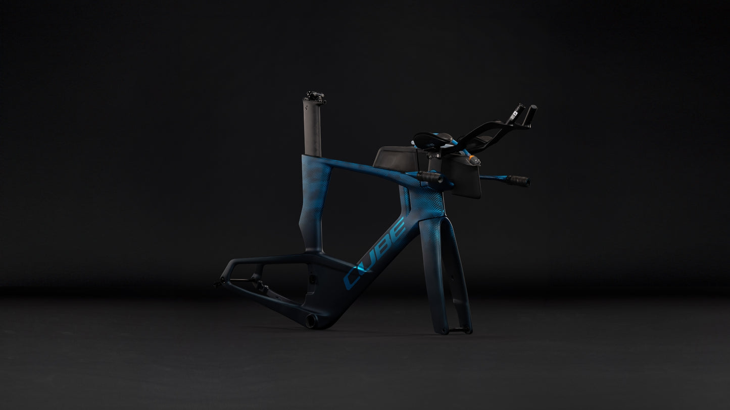 Cube Aerium C:68X Frameset liquidbluegrid´n´chrome 2027