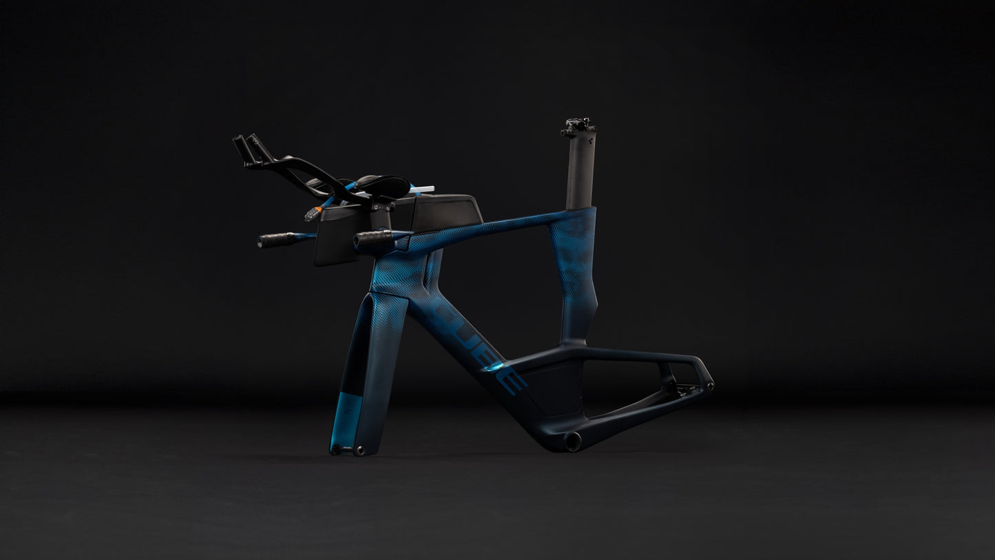 Cube Aerium C:68X Frameset liquidbluegrid´n´chrome 2027