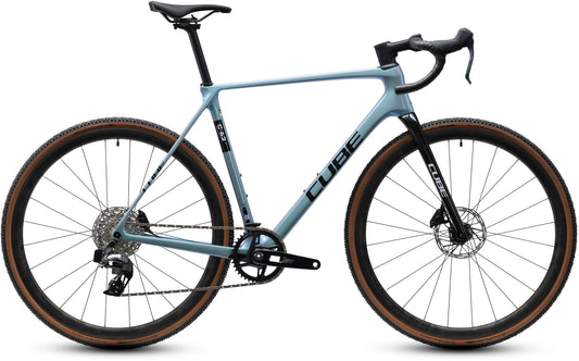 CUBE Cross Race C:62 Pro Cyclocrossrad 2027 in greenfusion und black, Seitenansicht