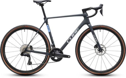 CUBE Cross Race C:62 Race Cyclocrossrad 2027 in carbon und crisscross, Seitenansicht