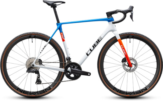 CUBE Cross Race C:68X Te Cyclocrossrad 2027 in teamline, Seitenansicht