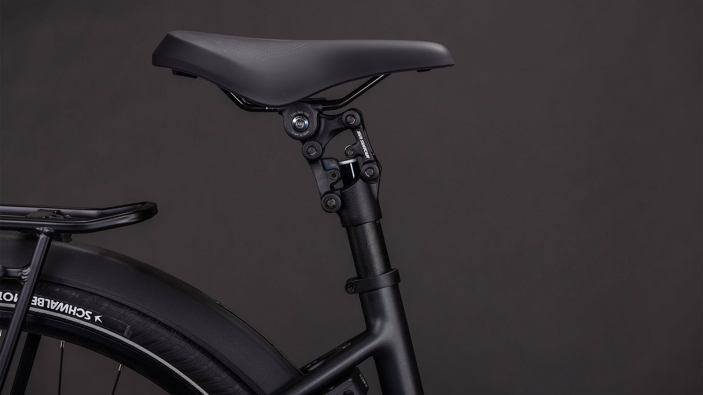 Produktbild: Cube Supreme Hybrid Comfort Pro 600 grey´n´chrome, Detailaufnahme 03