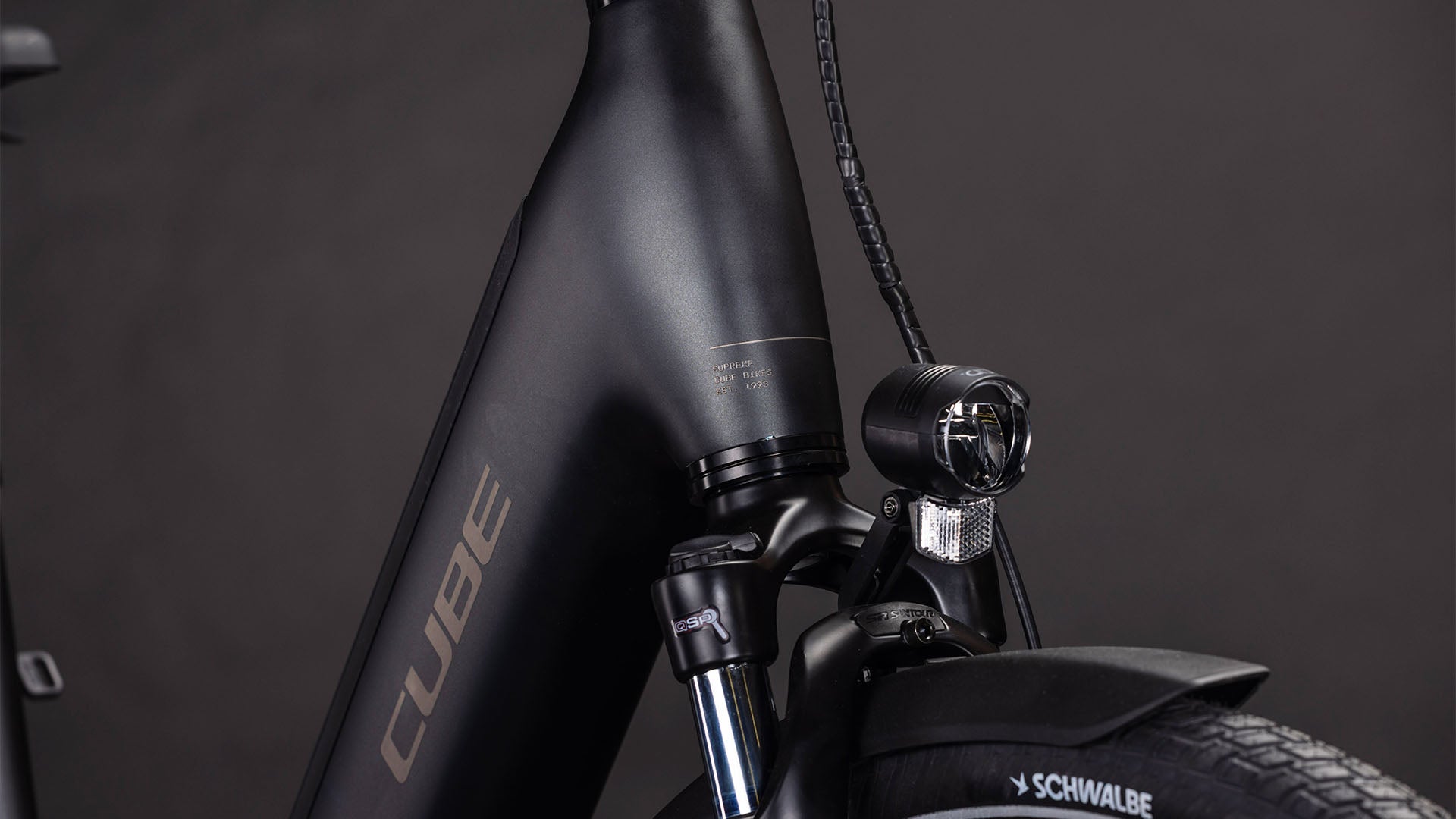 Produktbild: Cube Supreme Hybrid Comfort Pro 600 grey´n´chrome, Detailaufnahme 05