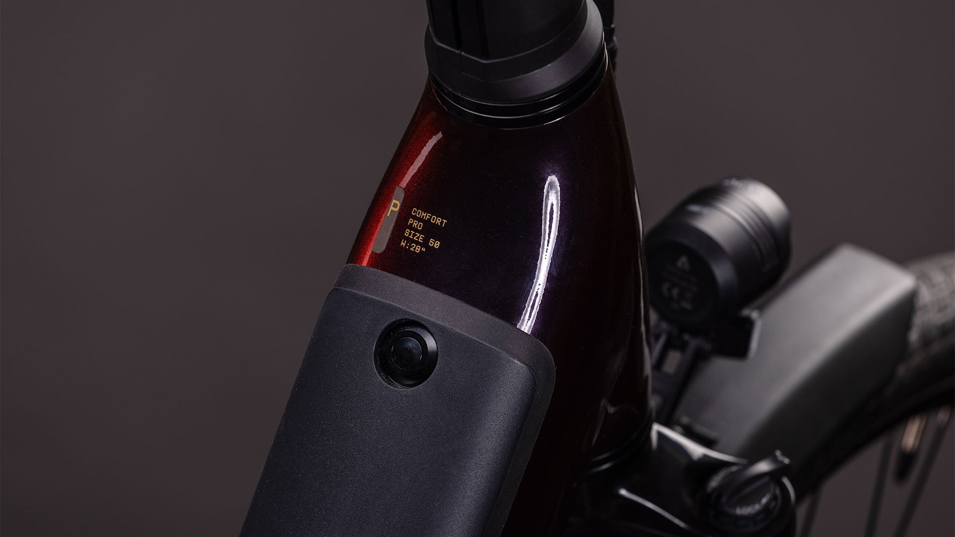 Produktbild: Cube Supreme Hybrid Comfort Pro 600 solareclipse´n´gold, Detailaufnahme 01