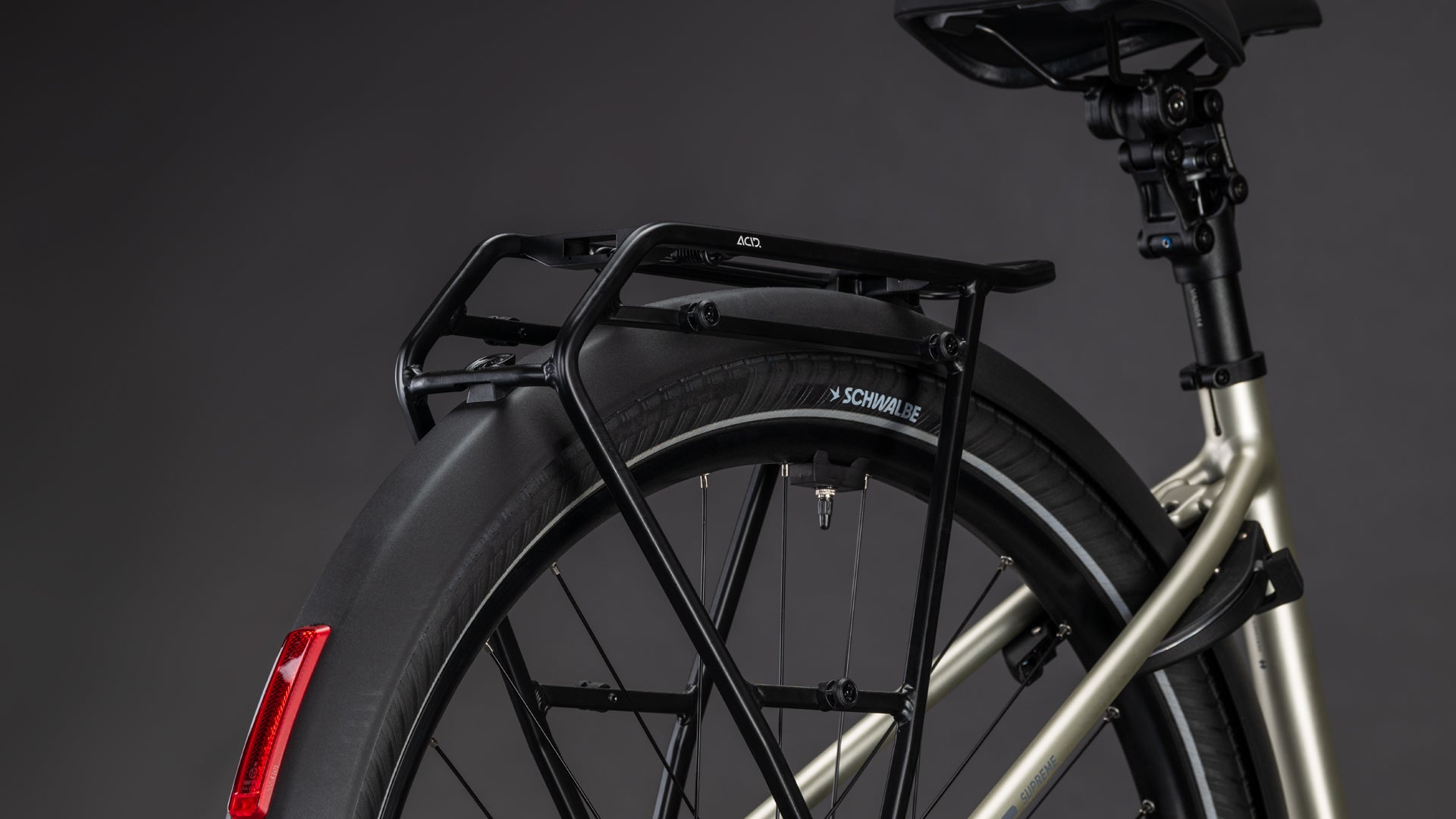 Produktbild: Cube Supreme RT Hybrid Comfort EXC 600 champagne´n´grey, Detailaufnahme 06