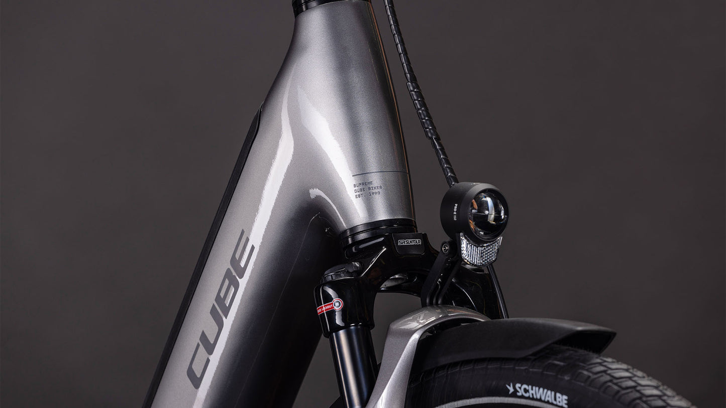 Produktbild: Cube Supreme Hybrid Deluxe Pro 600 quicksilver´n´grey, Detailaufnahme 05