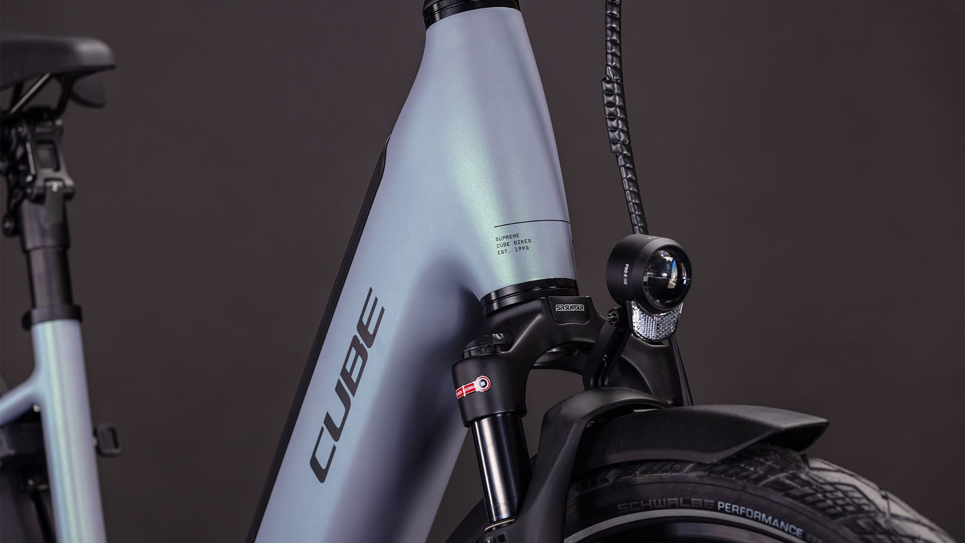 Produktbild: Cube Supreme Hybrid Deluxe SLX 600 seagrey´n´black, Detailaufnahme 06