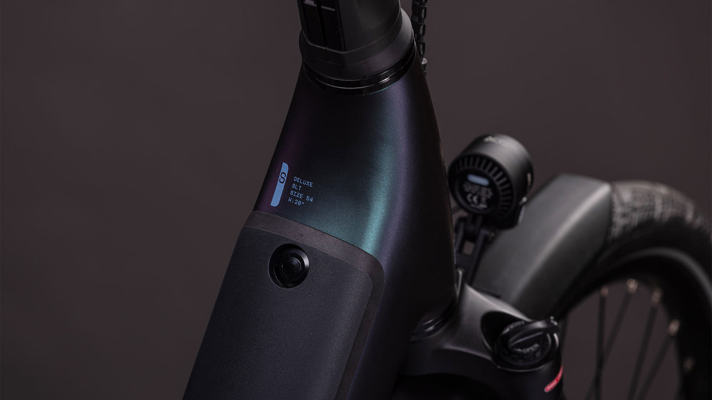 Produktbild: Cube Supreme Hybrid Deluxe SLT 600 metalblue´n´reflex, Detailaufnahme 01