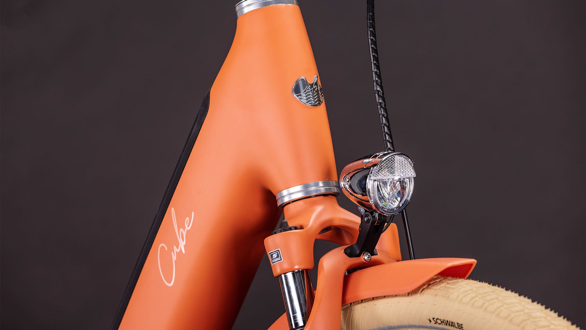 Produktbild: Cube Aruba Hybrid 600 papaya´n´creme, Detailaufnahme 05