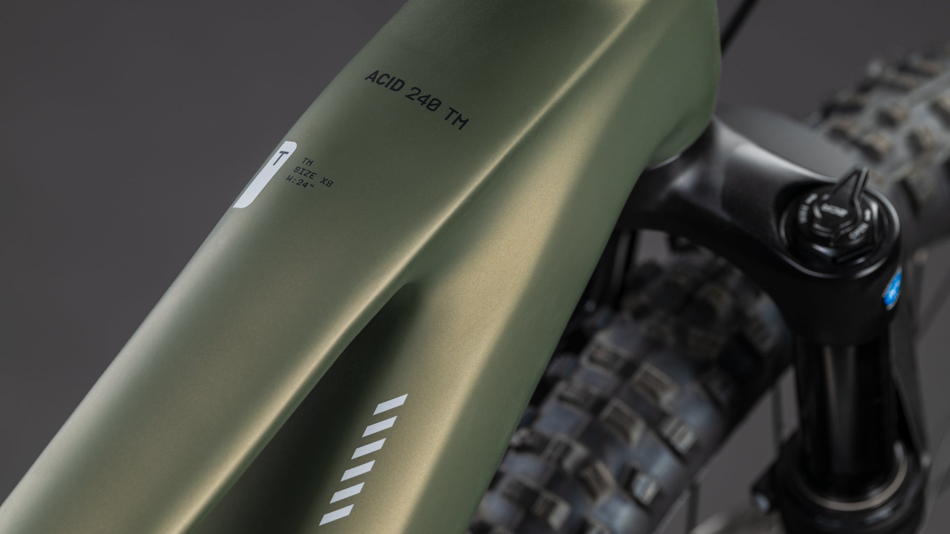 Produktbild: Cube Acid 240 Hybrid Rookie SLX 400X reedgreen´n´matrix, Detailaufnahme 01