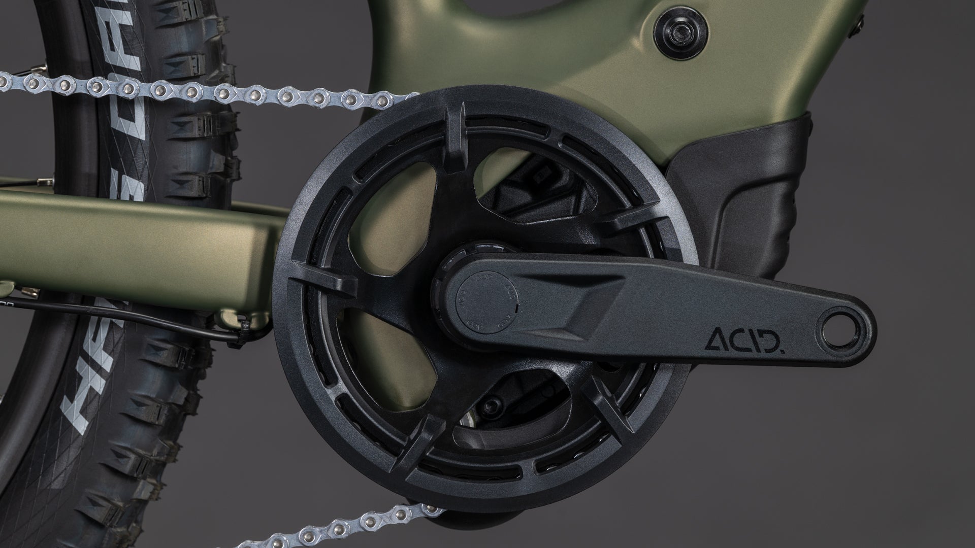 Produktbild: Cube Acid 240 Hybrid Rookie SLX 400X reedgreen´n´matrix, Detailaufnahme 03
