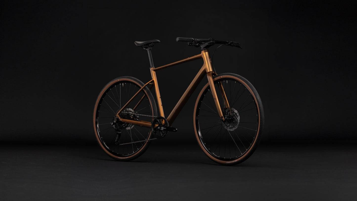 Cube Nulane ONE metalliccaramel´n´brown 2027