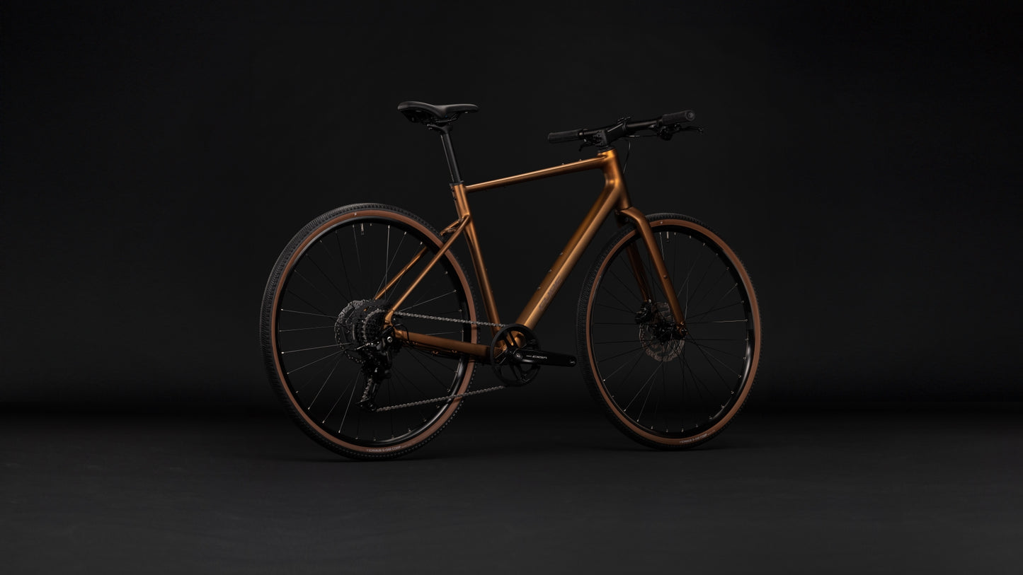 Cube Nulane ONE metalliccaramel´n´brown 2027