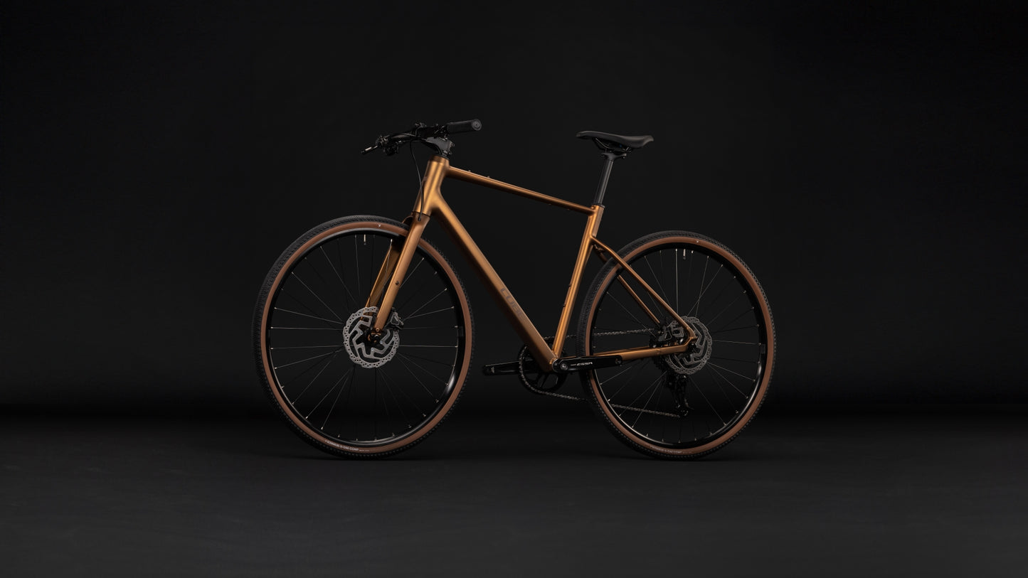Cube Nulane ONE metalliccaramel´n´brown 2027