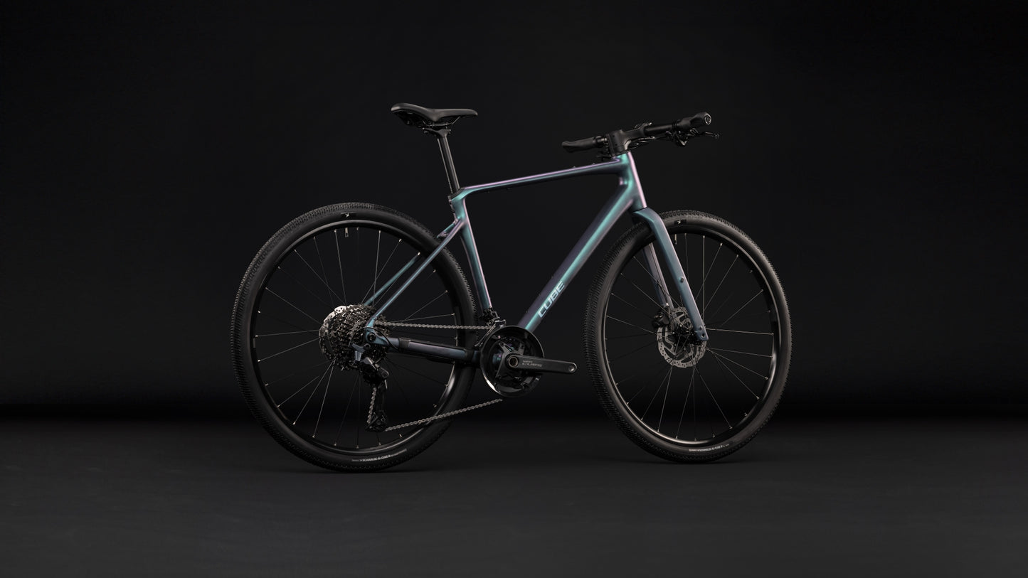 Cube Nulane Race smaragdgrey´n´prizm 2027