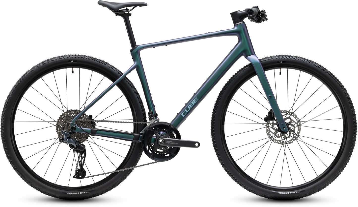 Cube Nulane Race smaragdgrey´n´prizm 2027