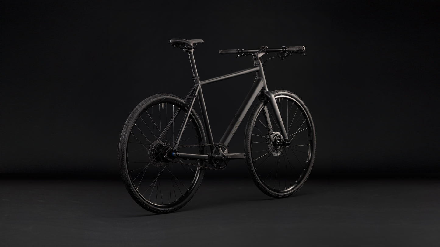 Cube Nulane Deluxe EXC grey´n´chrome 2027