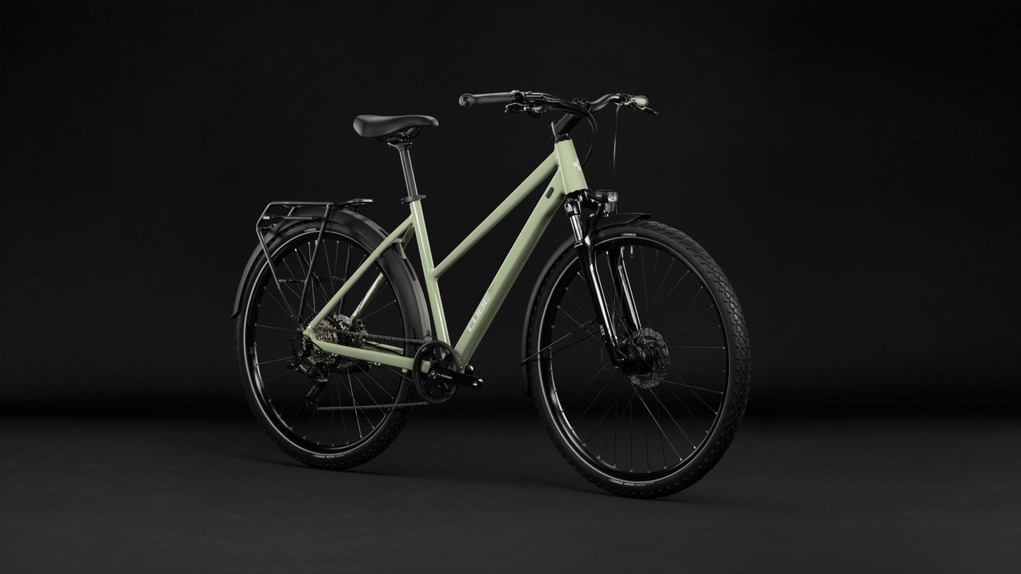 Cube Nature ONE FE almondgreen´green Trapeze 2027
