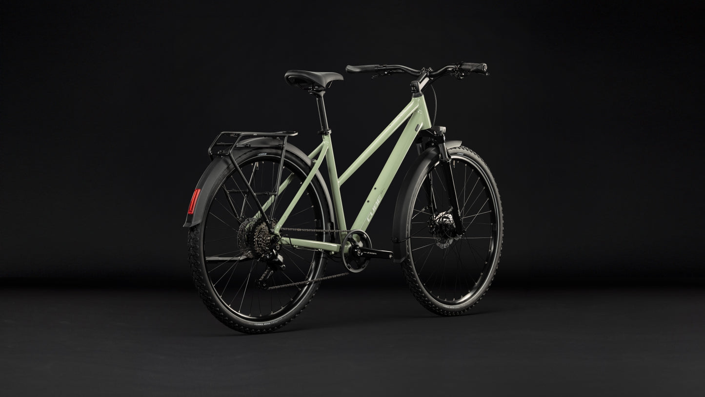 Cube Nature ONE FE almondgreen´green Trapeze 2027