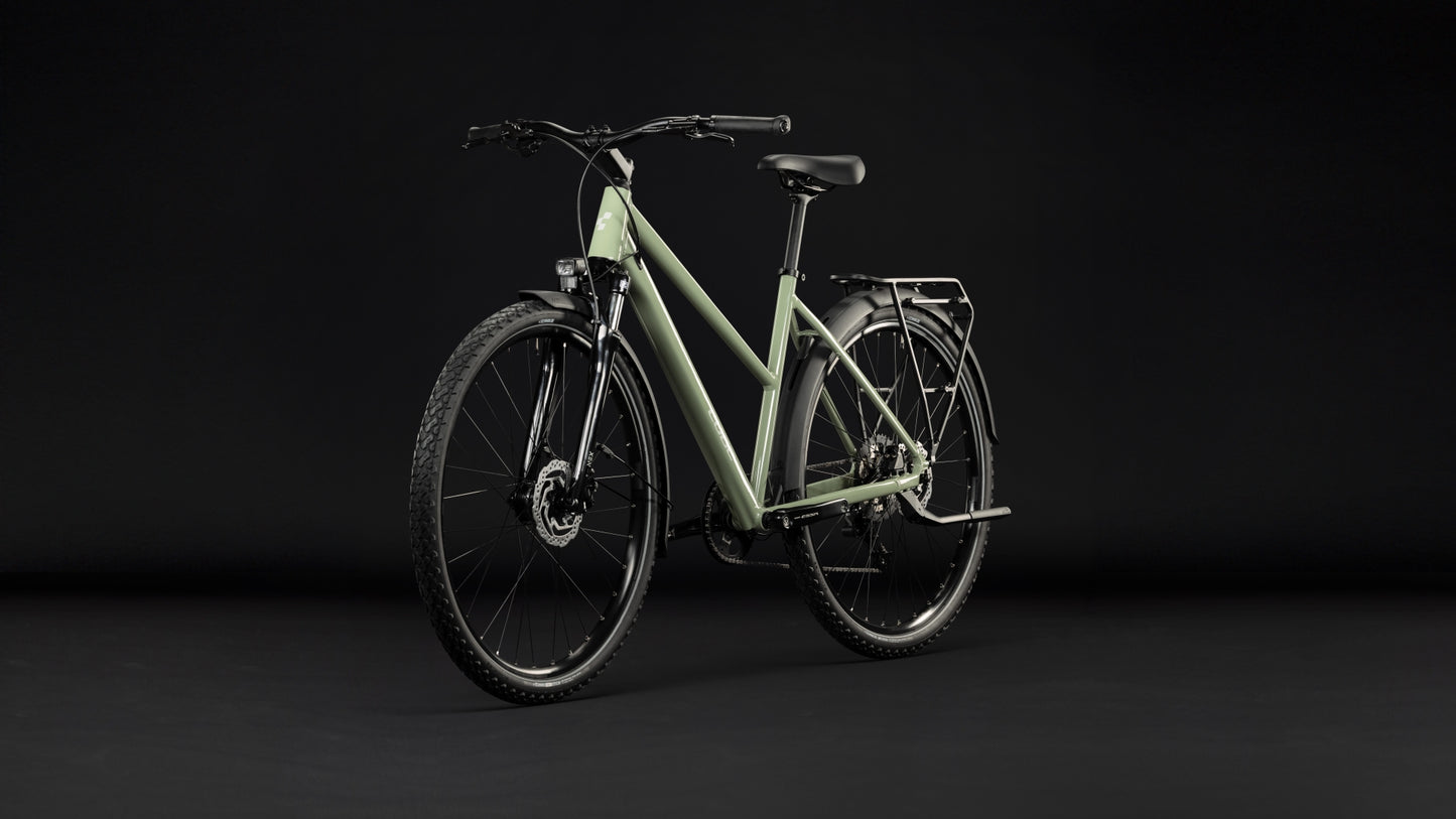 Cube Nature ONE FE almondgreen´green Trapeze 2027
