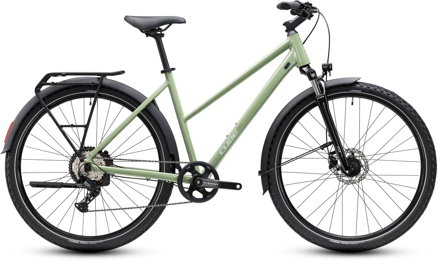 Cube Nature ONE FE almondgreen´green Trapeze 2027