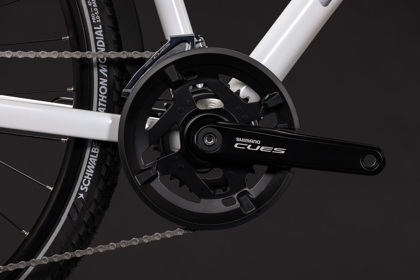 Cube Kathmandu Pro metallicwhite´n´chrome 2027