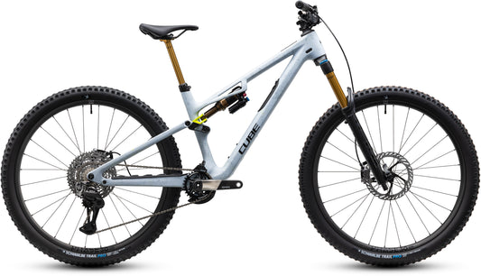 CUBE Stereo C:62 SLT Mountainbike Fully 2027 in artichoke und black, Seitenansicht