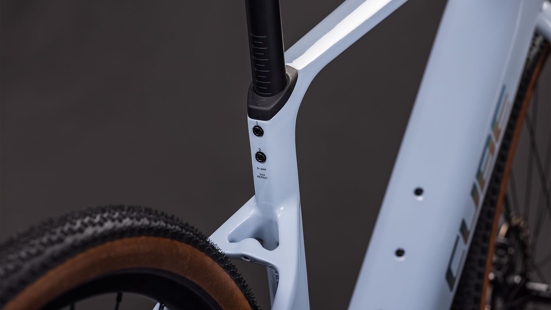 Produktbild: Cube Nuroad Hybrid C:62 SLX 400X iceblue´n´prism, Detailaufnahme 03