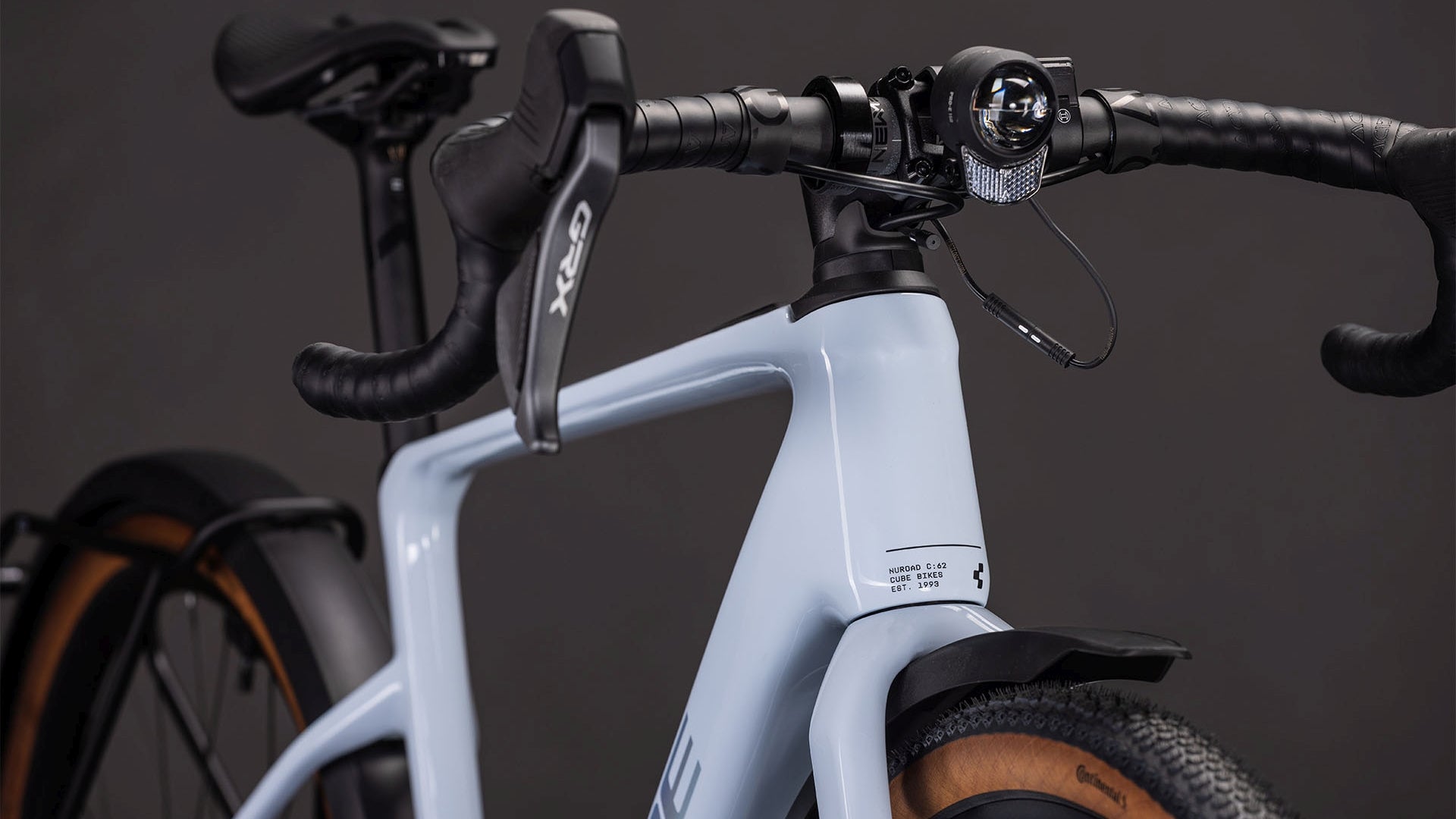 Produktbild: Cube Nuroad Hybrid C:62 SLX 400X FE iceblue´n´prism, Detailaufnahme 06