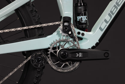 CUBE Fritzz C:62 TM Mountainbike Fully 2027, Sattel und Sitzposition