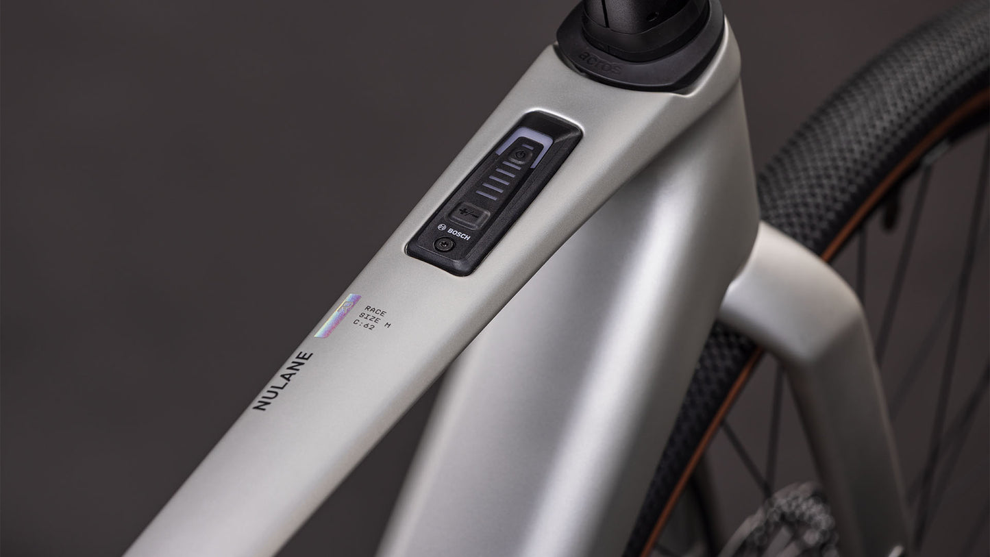 Produktbild: Cube Nulane Hybrid C:62 Race 400X sleekgrey´n´prism, Detailaufnahme 01