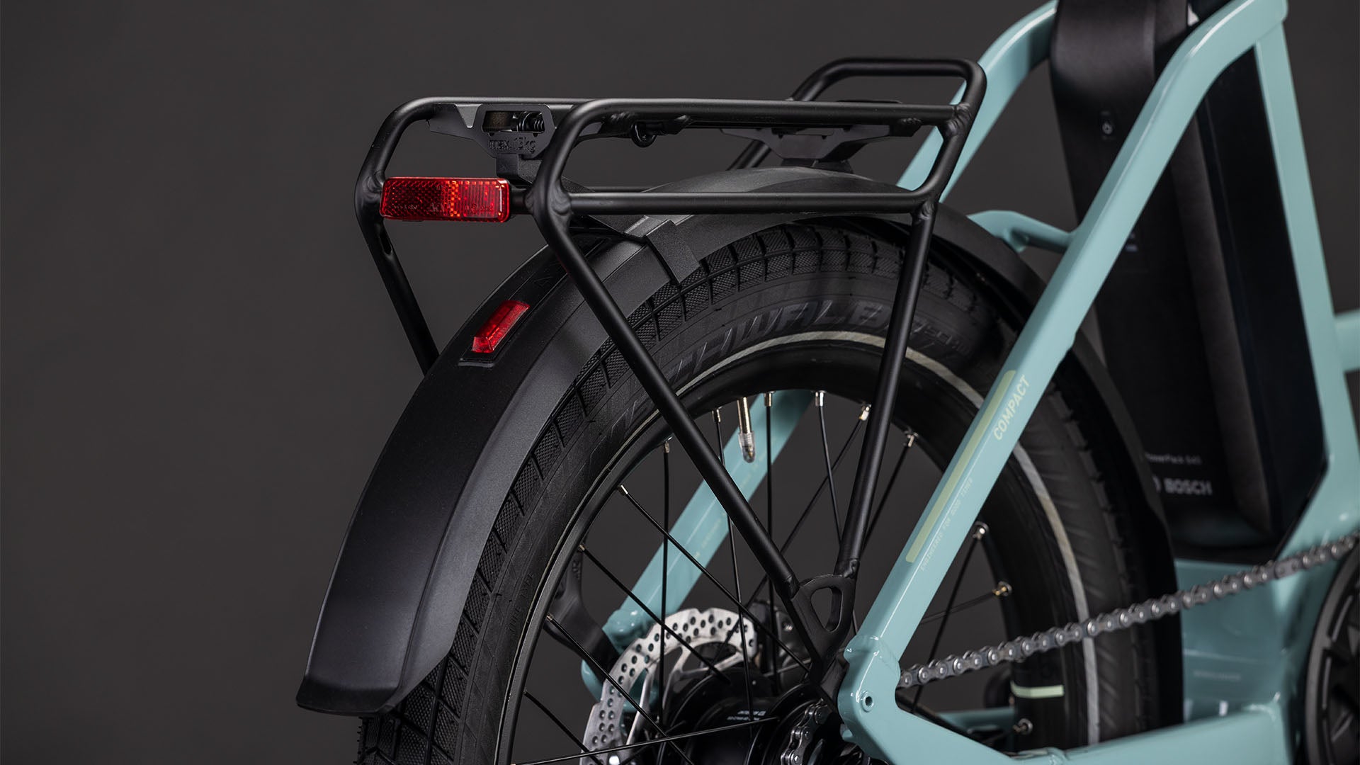 Produktbild: Cube Compact Hybrid Comfort 545 skylightblue´n´blue, Detailaufnahme 02