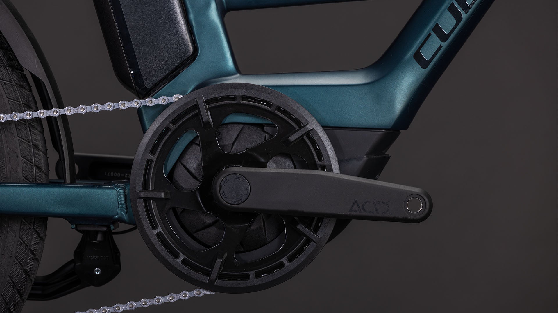 Produktbild: Cube Compact Hybrid 545 royalgreen´n´black, Detailaufnahme 03
