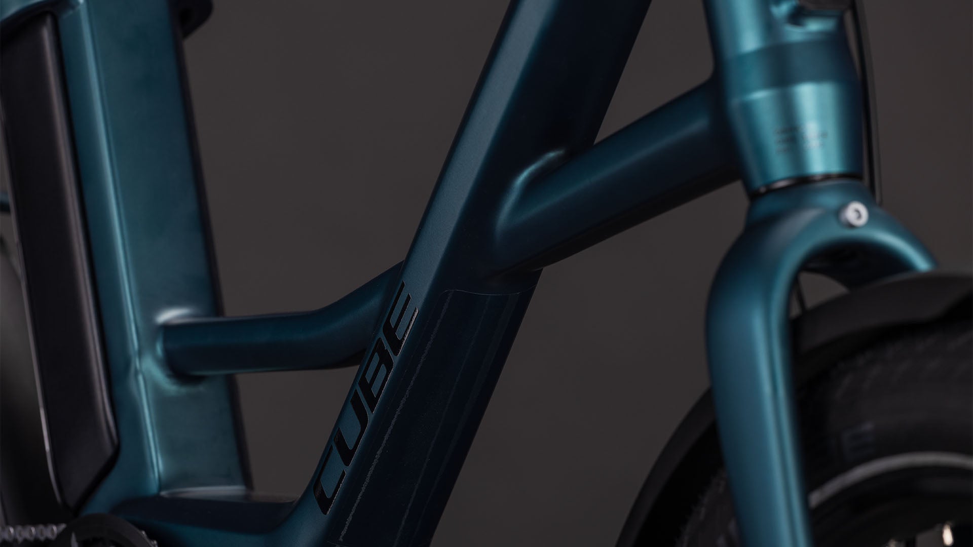 Produktbild: Cube Compact Hybrid 545 royalgreen´n´black, Detailaufnahme 04