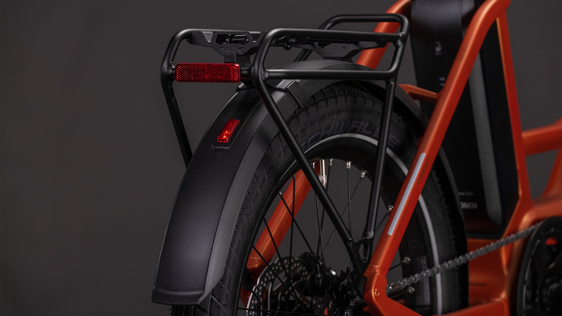 Produktbild: Cube Compact Hybrid 545 rustorange´n´reflex, Detailaufnahme 02