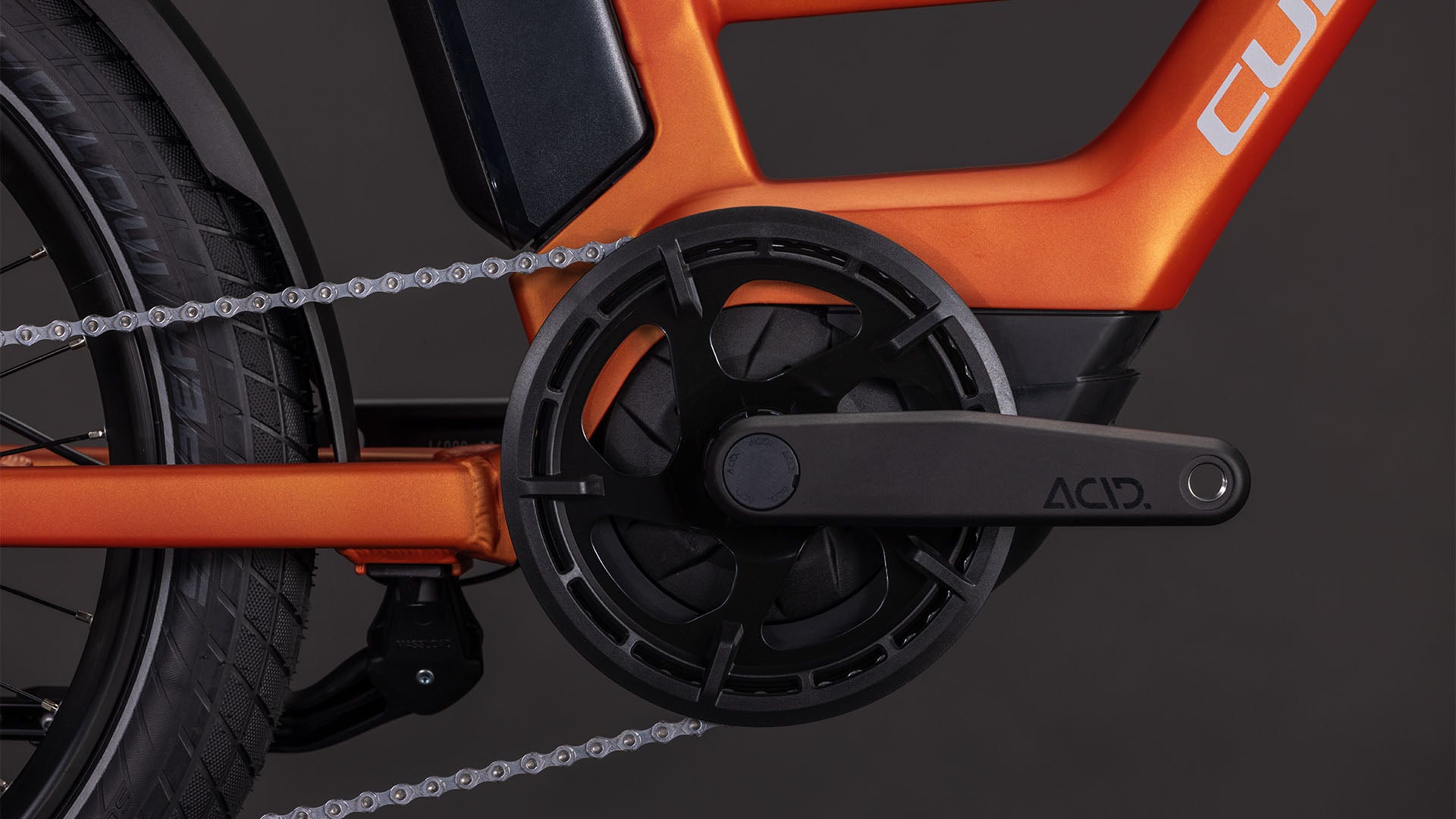 Produktbild: Cube Compact Hybrid 545 rustorange´n´reflex, Detailaufnahme 03
