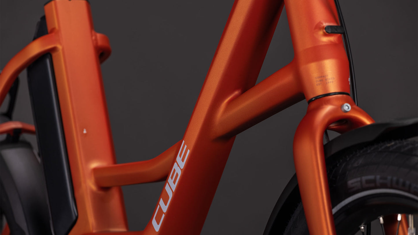 Produktbild: Cube Compact Hybrid 545 rustorange´n´reflex, Detailaufnahme 04