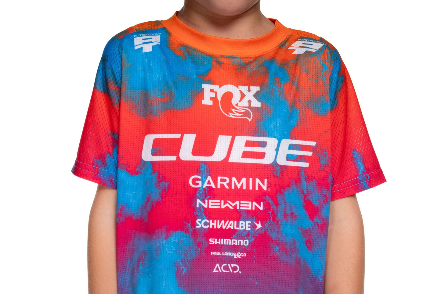 CUBE MTB Trikot ROOKIE X Actionteam kurzarm – Detailansicht 1