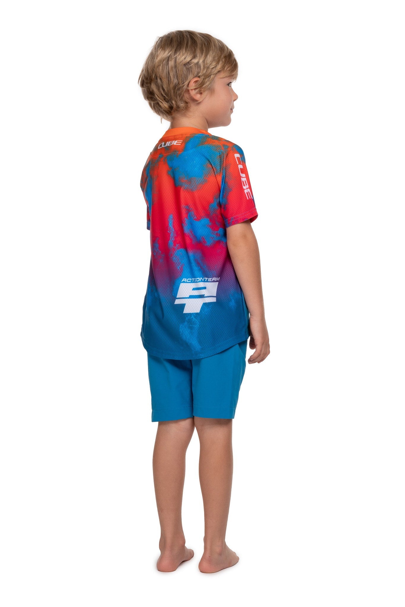 CUBE MTB Trikot ROOKIE X Actionteam kurzarm – Detailaufnahme 3