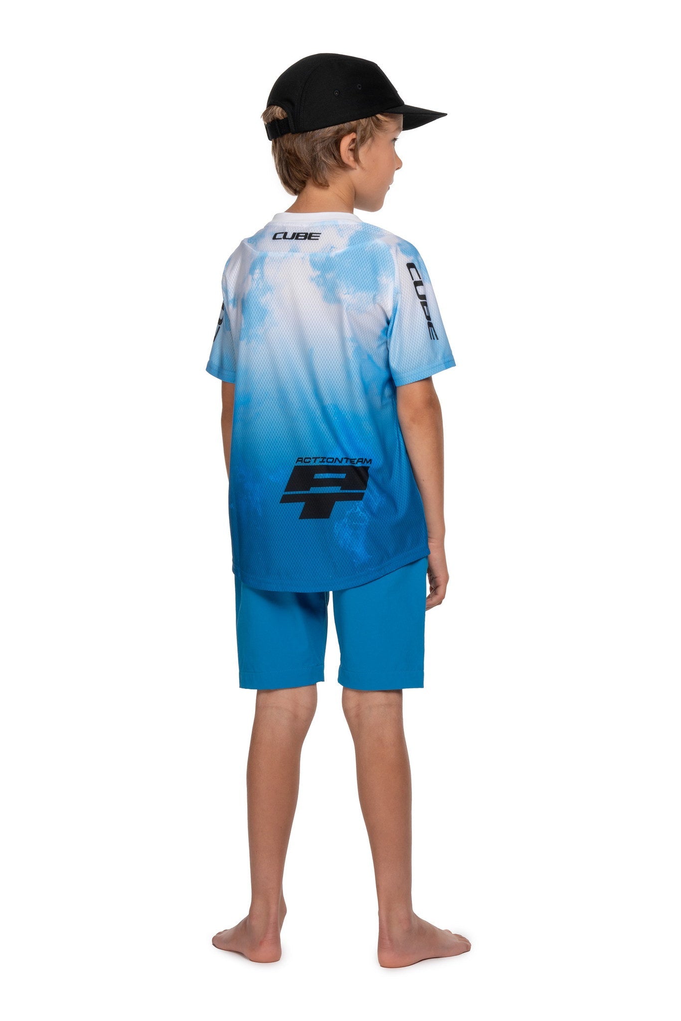 CUBE MTB Baggy Short ROOKIE X Actionteam – Detailaufnahme 3