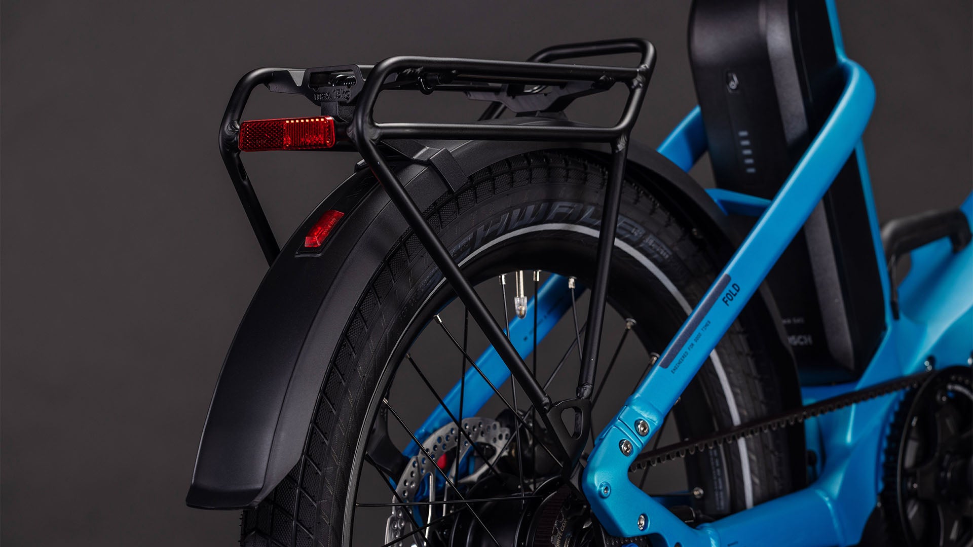 Produktbild: Cube Fold Hybrid Comfort 545 azure´n´reflex, Detailaufnahme 02