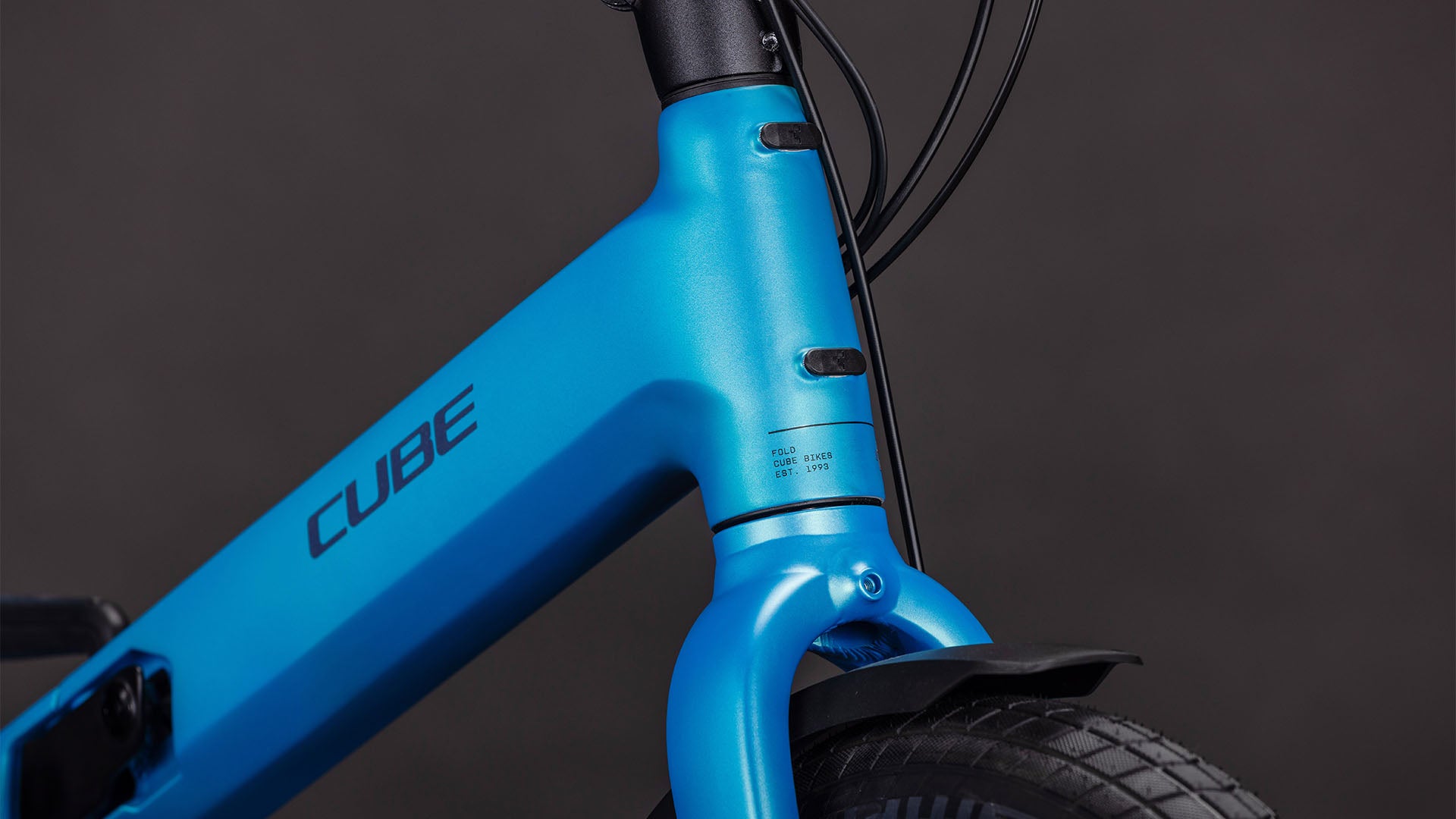 Produktbild: Cube Fold Hybrid Comfort 545 azure´n´reflex, Detailaufnahme 06