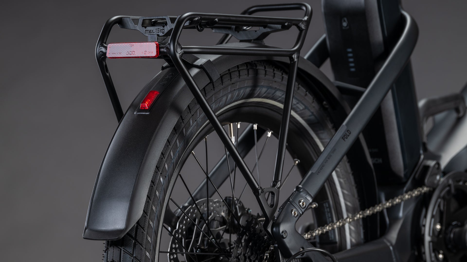 Produktbild: Cube Fold Hybrid 545 coal´n´reflex, Detailaufnahme 04