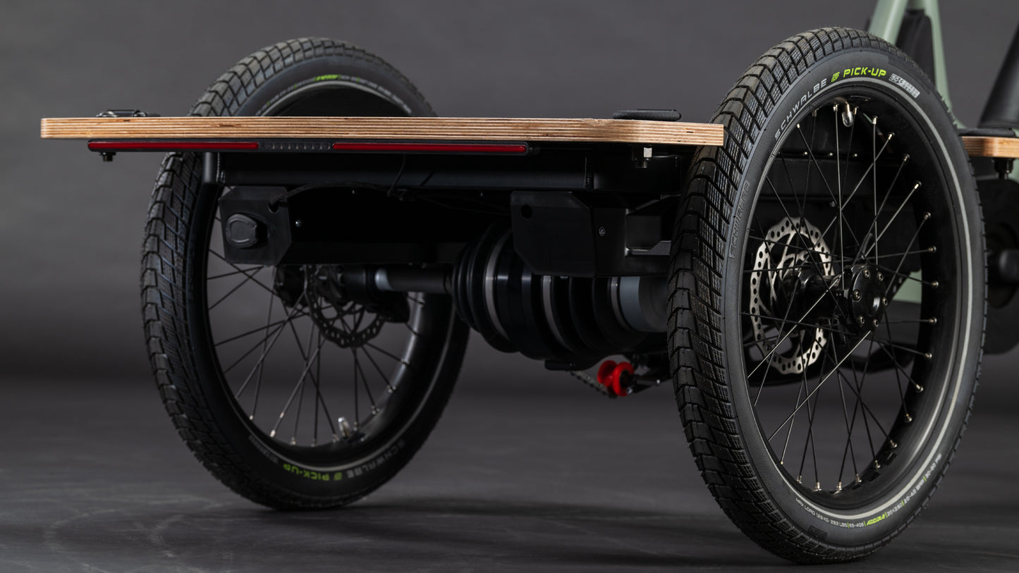 Cube Trike Flatbed Hybrid 750 swampgrey´n´reflex 2027