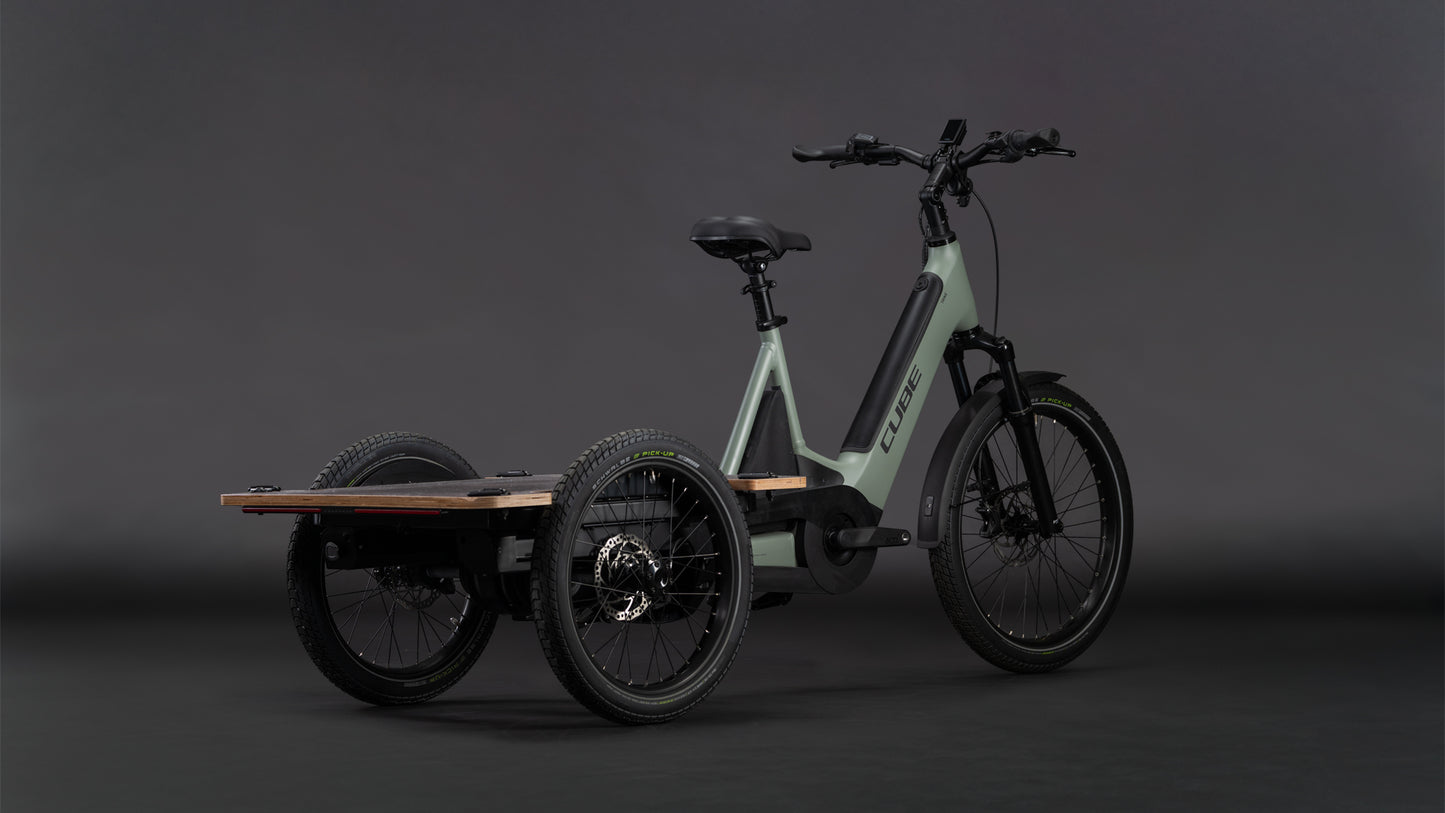 Cube Trike Flatbed Hybrid 750 swampgrey´n´reflex 2027